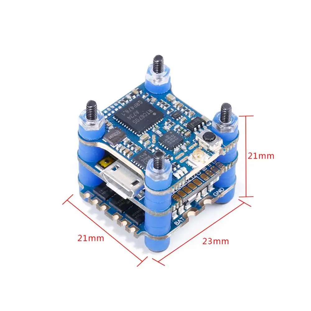 Башенная СИСТЕМА ПОЛЕТА iFlight SucceX Micro F4 V1.5 12A 2 4S (MPU6000)W/Micro ESC/Micro FC/Пита/25/100/200mW VTX для