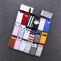 kids girls socks toddlers boy girls childrens knee highs for children for boys and girls socks picture of a fox a cartoon