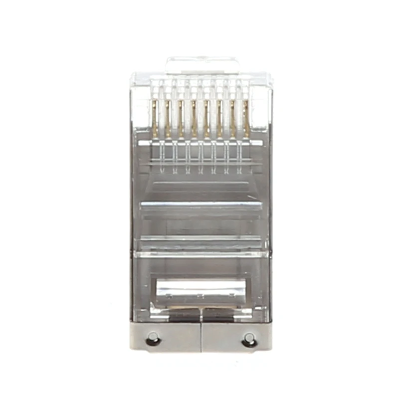 1 шт. 50/60 шт CAT5 RJ45 8 контактный экранированный модульный разъем Ethernet сетевой кабель