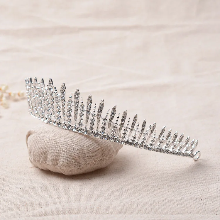 Новое поступление великолепный кристалл Красота Princess Crown Роскошные горный