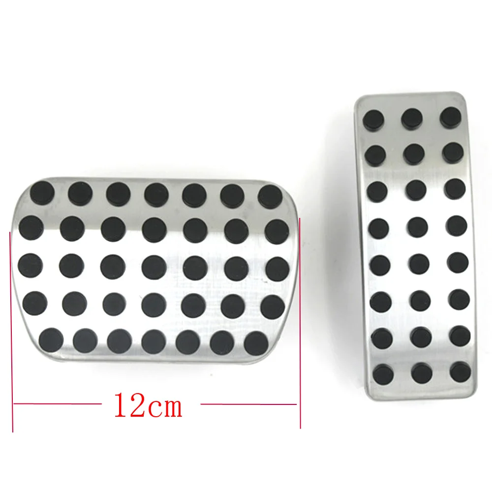 Stainless steel Car Pedal Pads Cover For Mercedes Benz A B CLA GLA GLE ML GL R W164 W166 X156 X164 X166 2012 - 2015