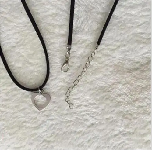 X 489 модные натуральные модели гладкое женское ожерелье черное кашемировое