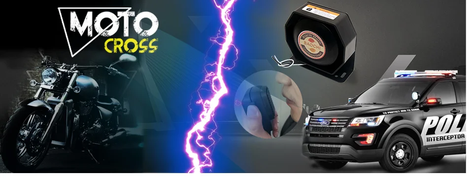 Супер Громкая полицейская сирена 12V 400W фары для автомобиля Claxon Рога Waring специальный Soud Беспроводной дистанционного Мегафоны для поездок на поезде, лодка корабль тон