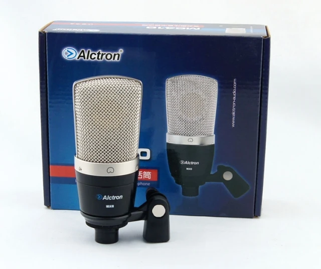 Alctron MC410 подлинный Топ Производительность FET конденсаторный микрофон Студийный микрофон для записи микрофон