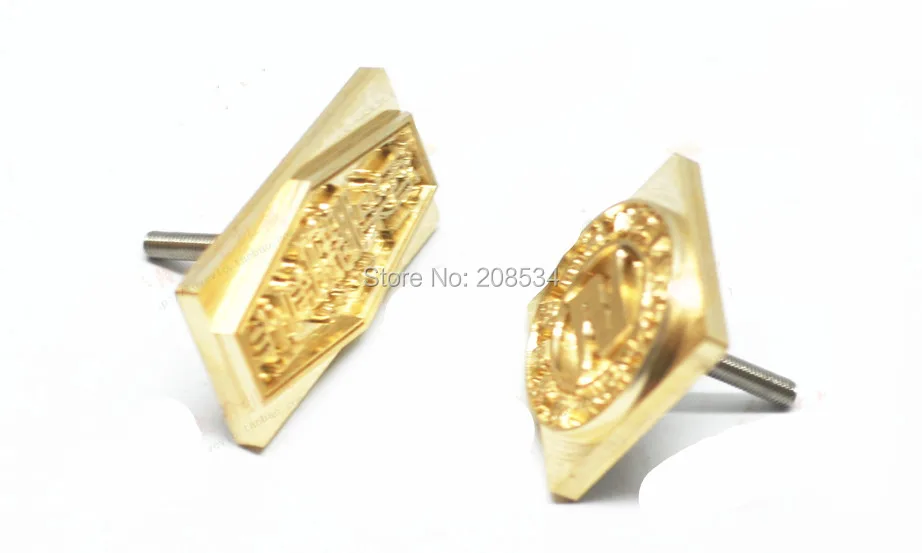 Новая горячая латунная штампованная железная форма с логотипом