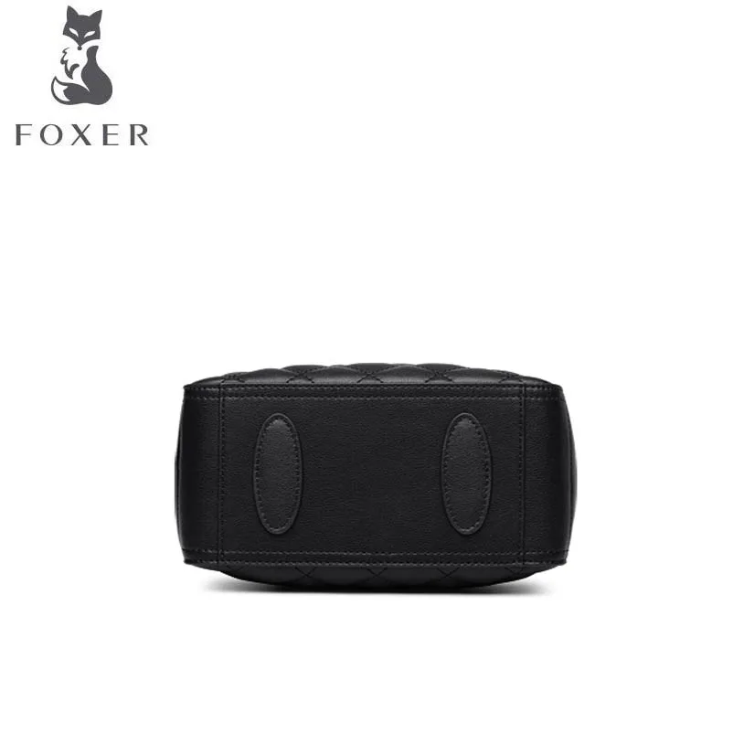 FOXER 2019 Новая повседневная кожаная сумка через плечо Маленькая ароматная