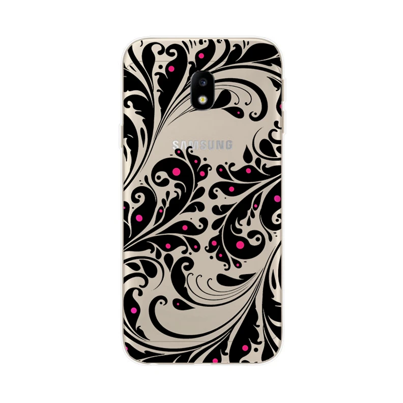 For Samsung Galaxy J7 2017 J730F Cases Soft Silicone Pattern Cover Case J730 J710 J 7 730 Bumper Fundas capa |