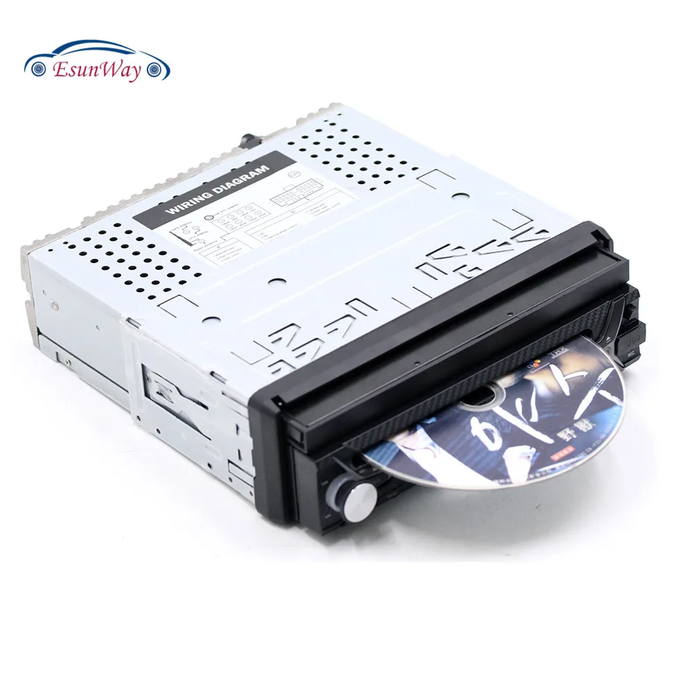 7-дюймовый 1Din HD сенсорный экран Выдвижной Bluetooth MP5 плеер для автомобиля CD/DVD радио |
