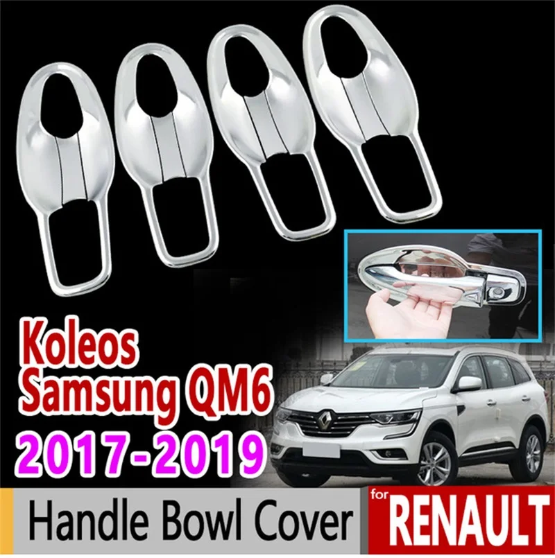 Автомобильный Стайлинг для Renault Koleos Samsung QM6 роскошные хромированные