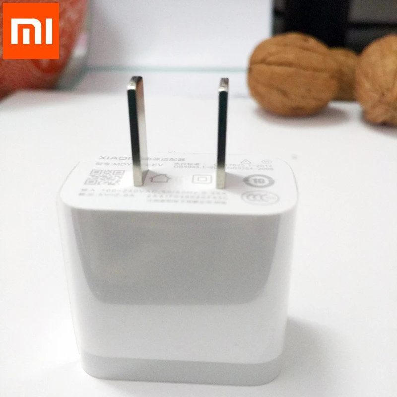 Оригинальное настенное зарядное устройство Xiaomi USB вилка стандарта США быстрое