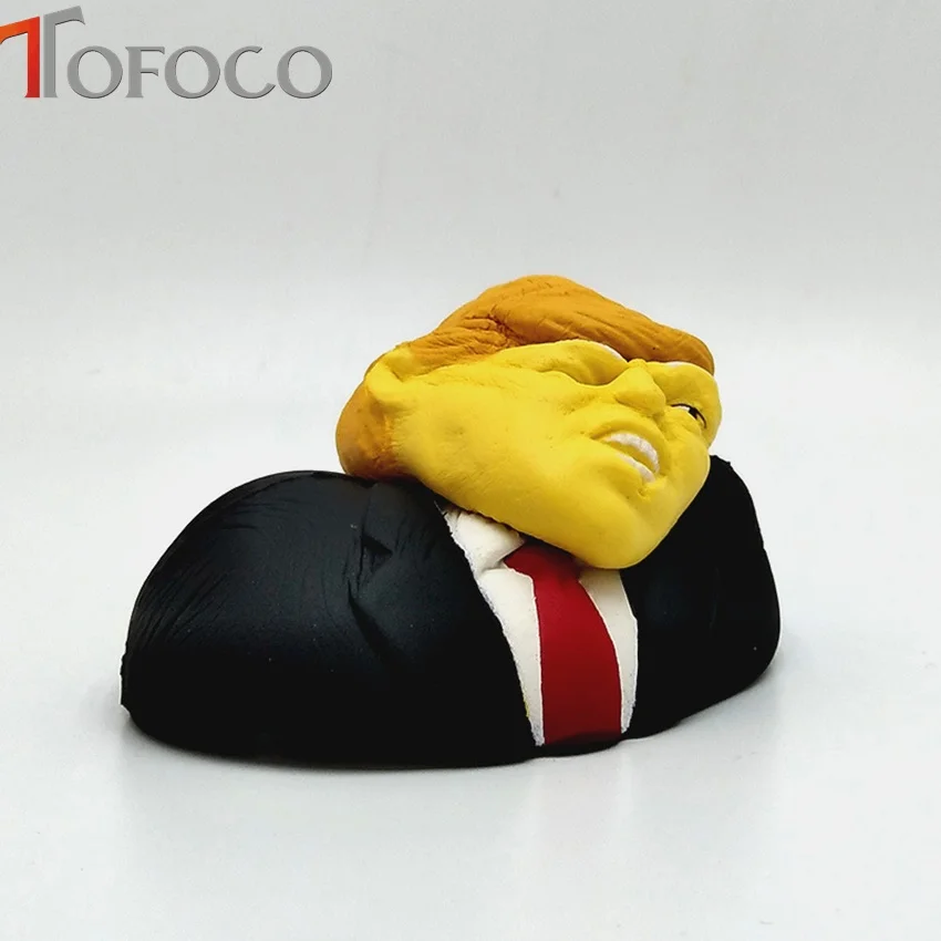 Jumbo Squishy Дональд Трамп Сжимаемый мячик для снятия стресса игрушка крутая Новинка