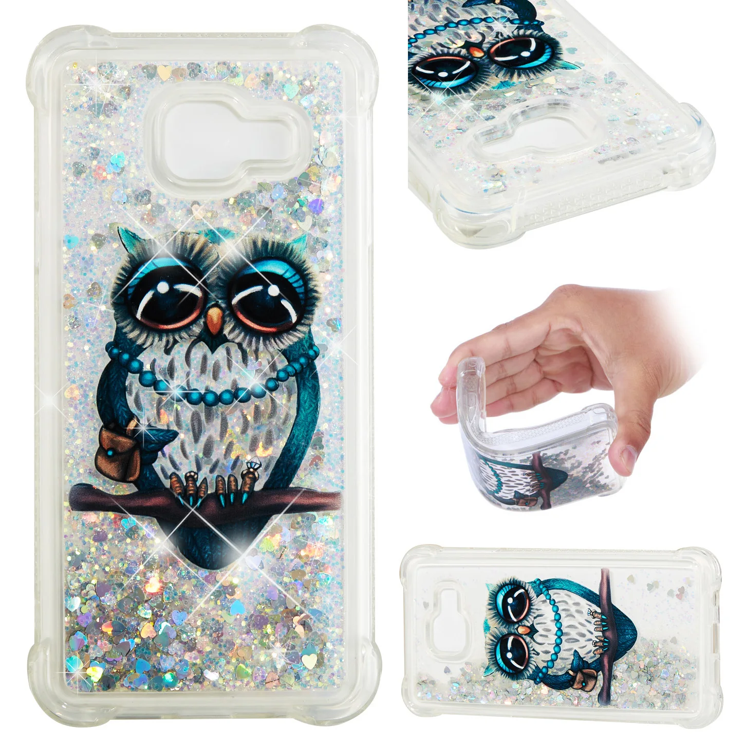 Dynamic Liquid Glitter Sand Soft TPU Case For Samsung Galaxy A3 2016 A310 SM-A310 Cover Quicksand Mobile Phone Shell |