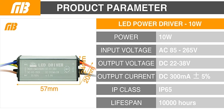 2 шт. светодиодный драйвер 10 Вт 20 Вт 30 Вт 50 Вт 70 Вт преобразования AC 85-265V DC/DC 20-38V MB светильник ing DIY для потолочные светильник Точечный светильник без мерцания IP65