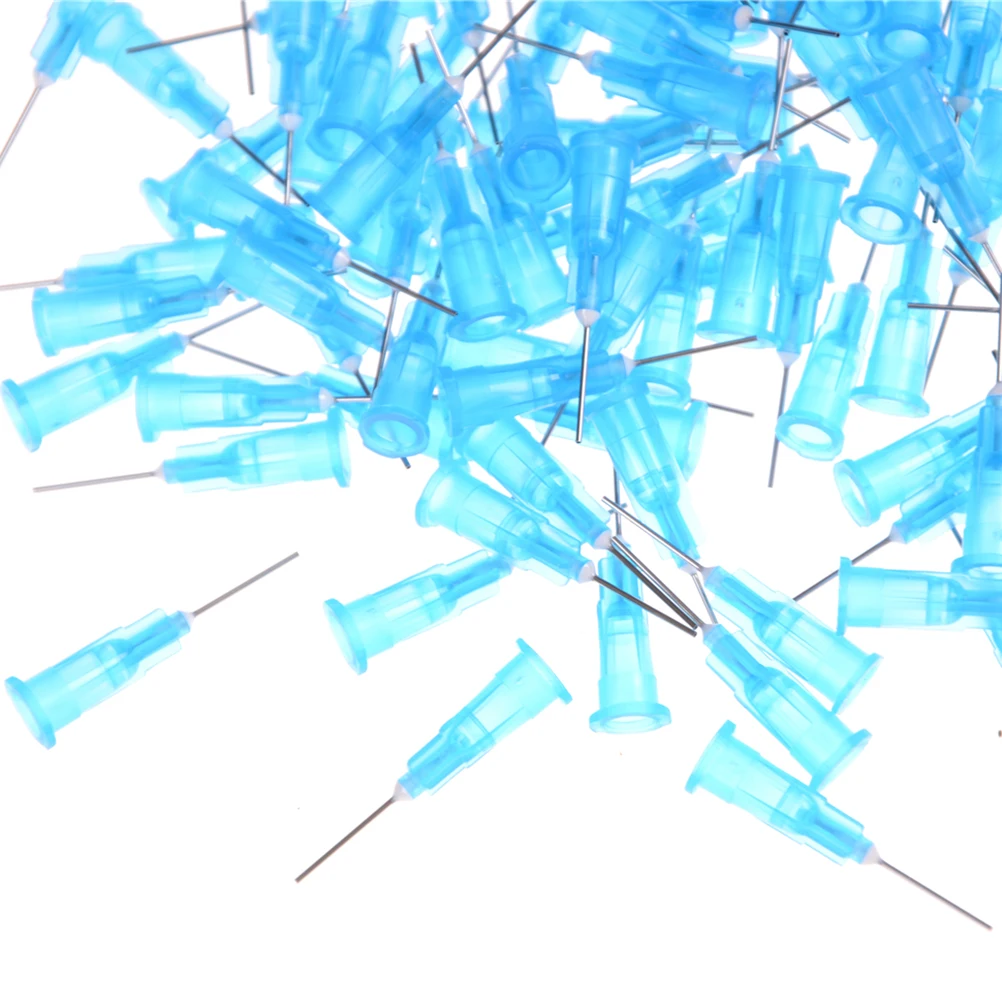 Горячая Распродажа 100 блестящая паяльная паста клей игла для дозирования