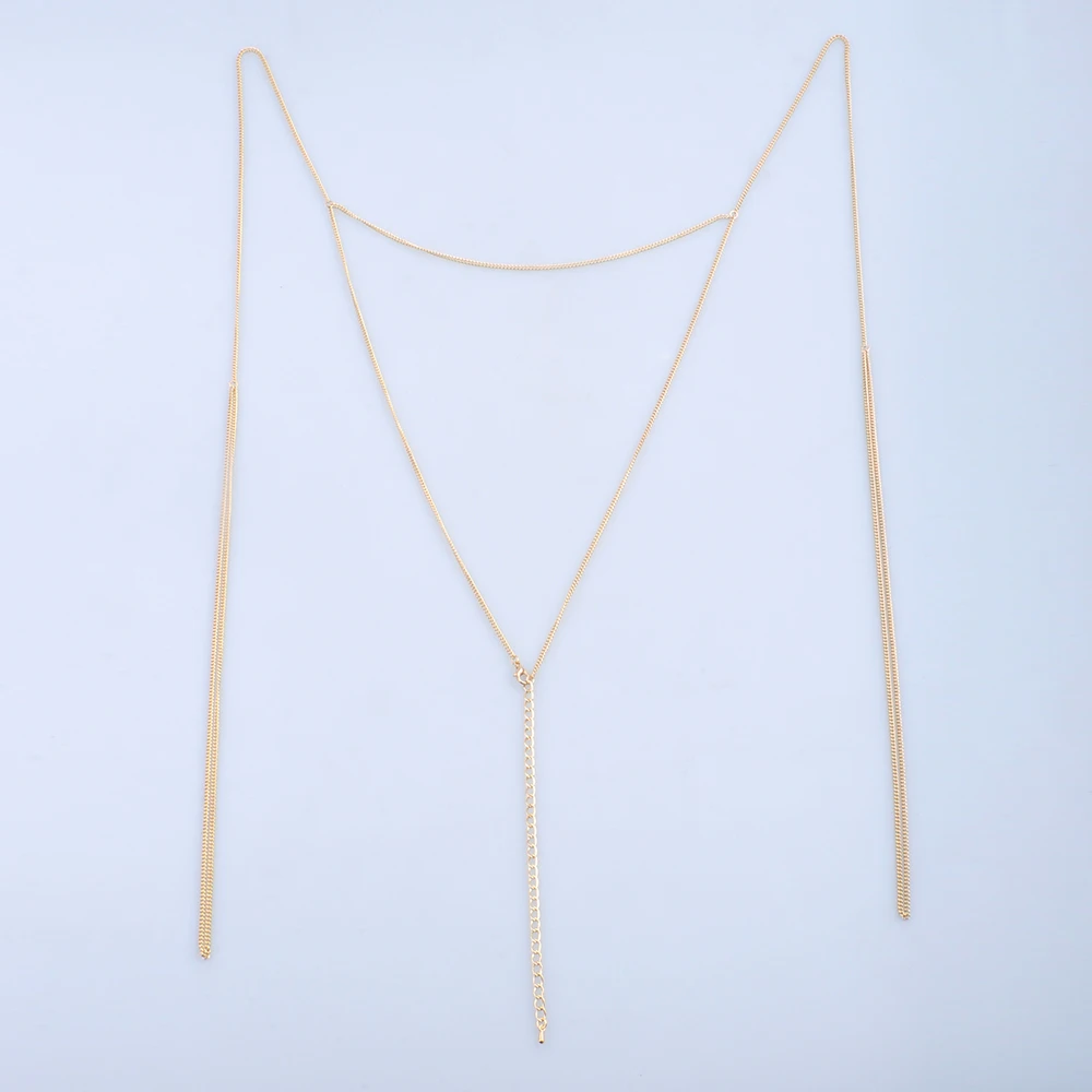 Пляжная богемная Модная бижутерия золотистая цепочка для ног женщин пикантные