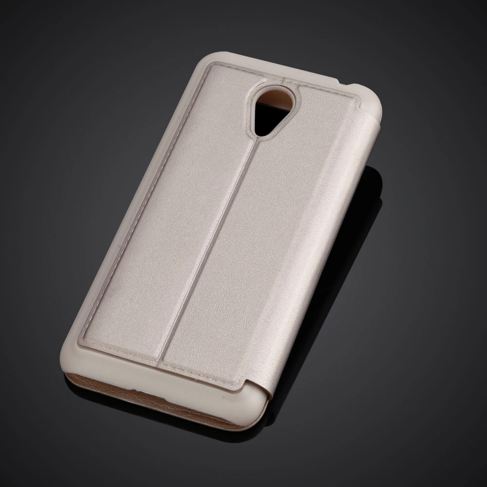 Для Meizu Meilan M1 Note 1 Auto-Dormancy Smart View Window Stand откидной Чехол из искусственной кожи с