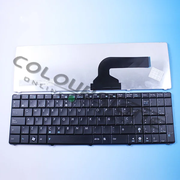 

N50 teclado Laptop keyboard For Asus N50V N53 N51A N51T N51V N51T N52D N52J N53J N53S N53N Notebook Keyboard SP MP-07G76E0