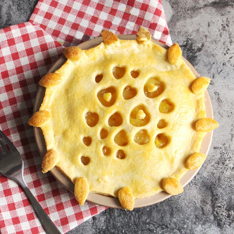 7 дюймовый противень для пиццы антипригарный выпечки оловянный торта круглый