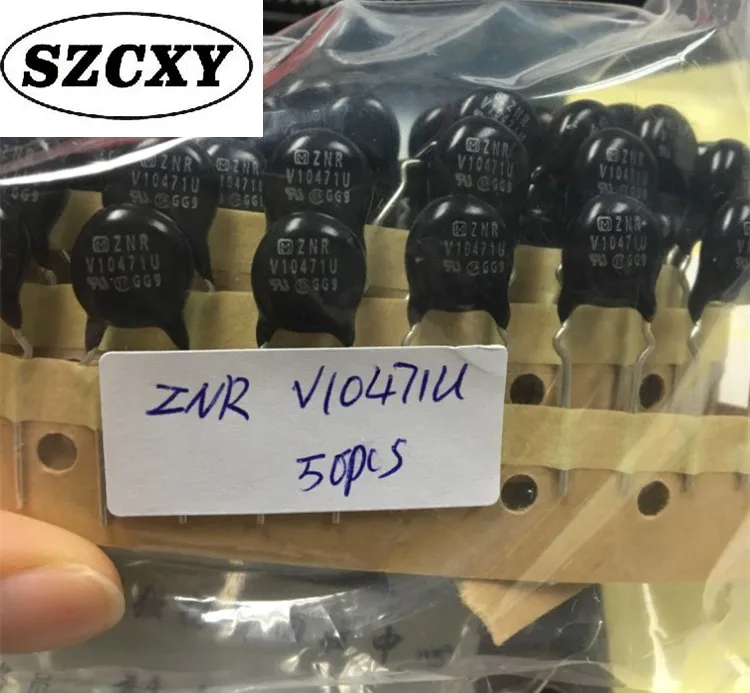 Новый и оригинальный 100 шт. ZNRV10471U ZNR V10471U TVR 10K471 470V 10 мм варистор|varistor 470v|varistor tvrznr