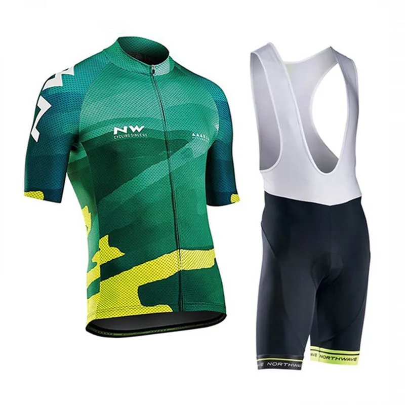 triathlon NW 2019 New Cycling Jersey Short Sleeve Summer Breathable bib shorts Bicycle Clothes Quick Dry Roupa Ciclismo Maillot | Спорт и