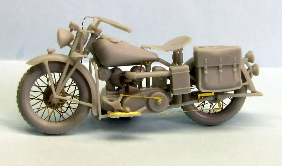 1/35 Scale Thunder TM35003 Американский военный мотоцикл 741B (в комплекте 2 мотоцикла)