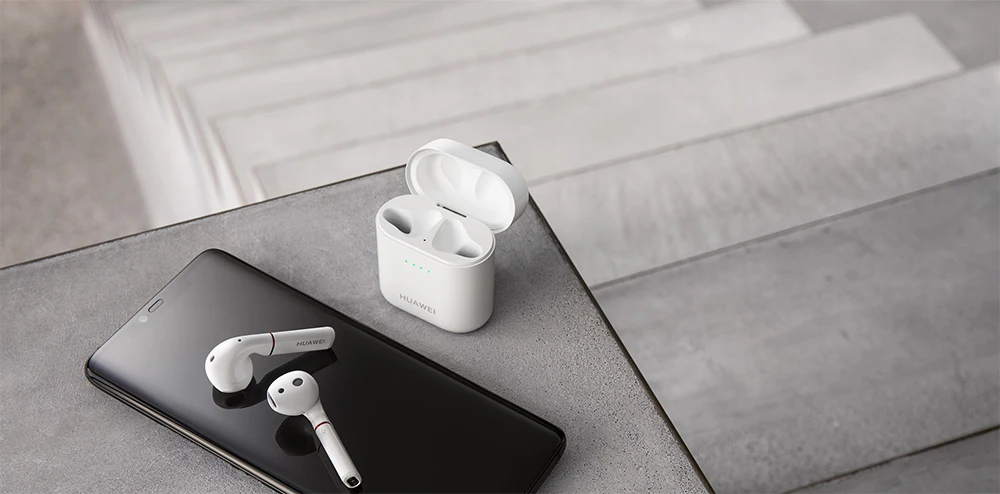 Оригинальные беспроводные наушники HUAWEI FreeBuds 2 Pro TWS Bluetooth 5,0 с микрофоном, музыкальная сенсорная Водонепроницаемая гарнитура с бесплатным подарком