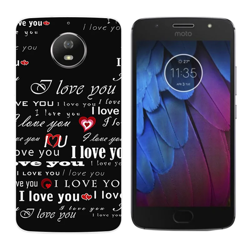 Чехол для телефона Moto Motorola G5S XT1793 XT1794 XT1792 силиконовый чехол с принтом большого