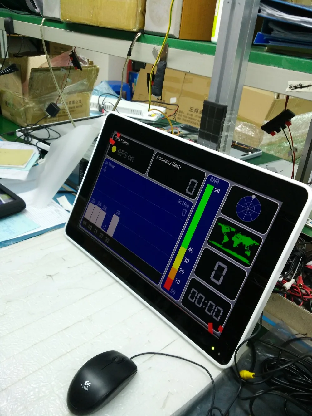 HZHZQX DC9 35V 15 6 дюймовый автомобильный монитор с креплением на крыше 2AV входной