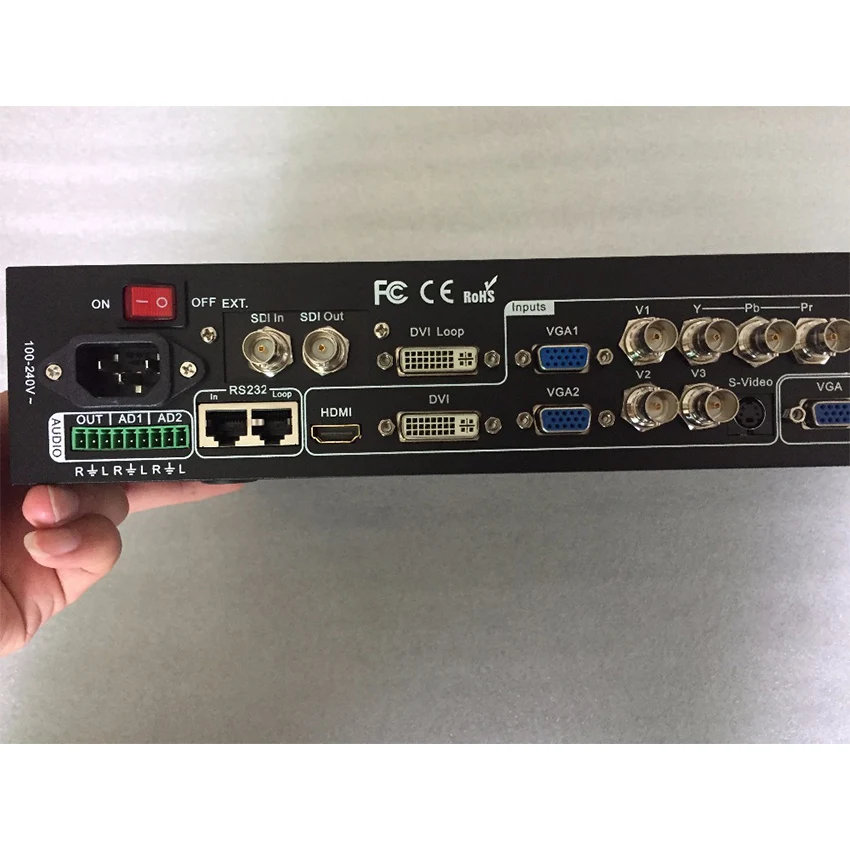 Видеопроцессор LVP605S Hdmi/композитный/Usb/DVI/SDI/vga вход Dvi/Vga/выход Linsn и Nova lvp605S