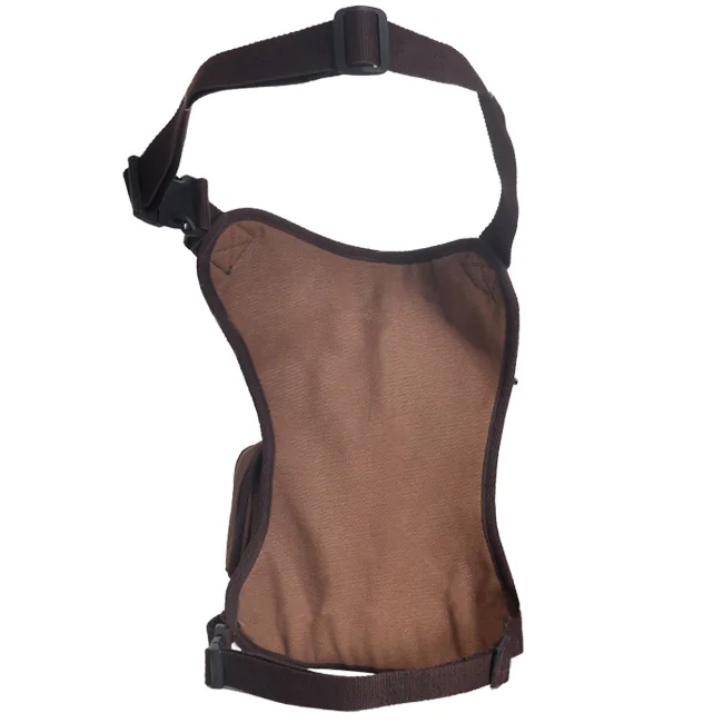 Новый Для мужчин холст падения нога сумка талии поясная ремень Хип бум Военная