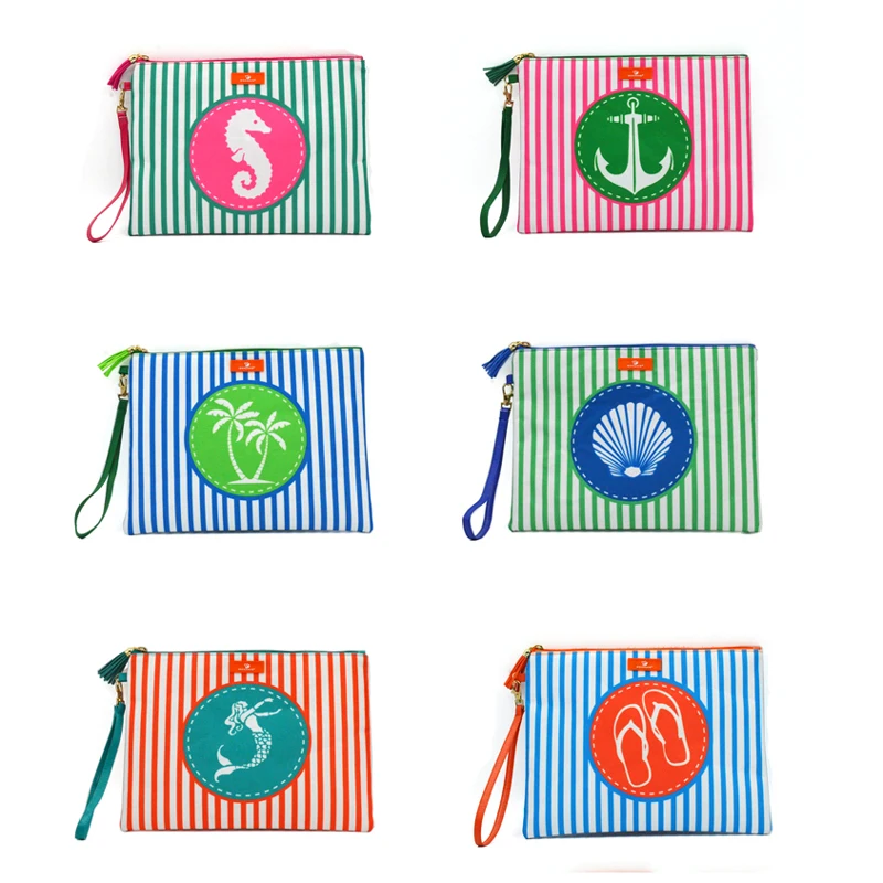 Сумка клатч женская с ремешком на запястье водостойкая|beach bag|women beach bagsclutch bag |