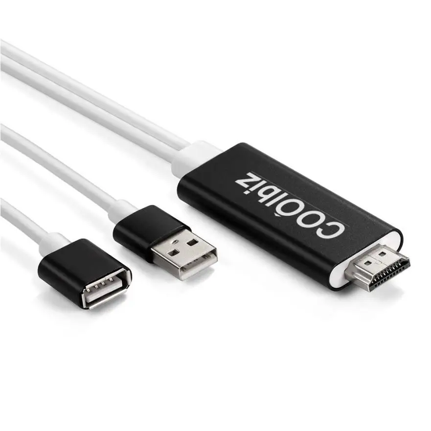 Адаптер Hiperdeal Lightning/HDMI 1080P Lightning Кабель адаптер для iPhone Прямая поставка 18