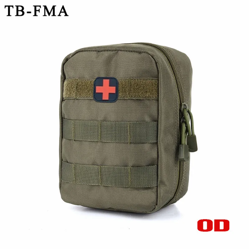 OD TB-FMA новые аварийные комплекты пустой мешок Мини Тактический медицинский аптечка военный поясной уличный кемпинг тактический Молл Сумка - Цвет: OD