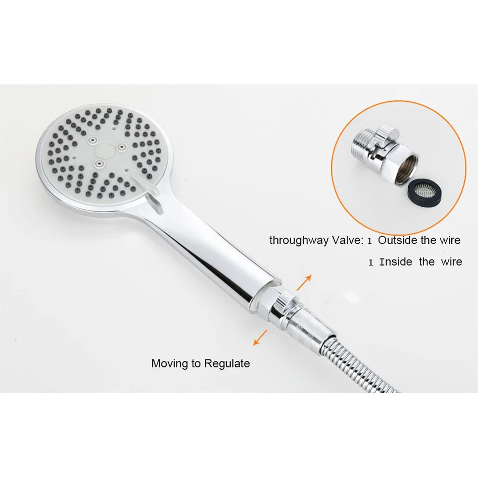 Прямое отключение латунный клапан водосберегающий контроль потока душевая