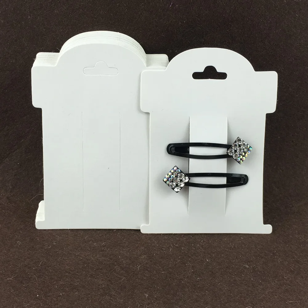 200 шт./лот 11x8 см Крафт заколки для волос карты упаковки и используется аксессуаров