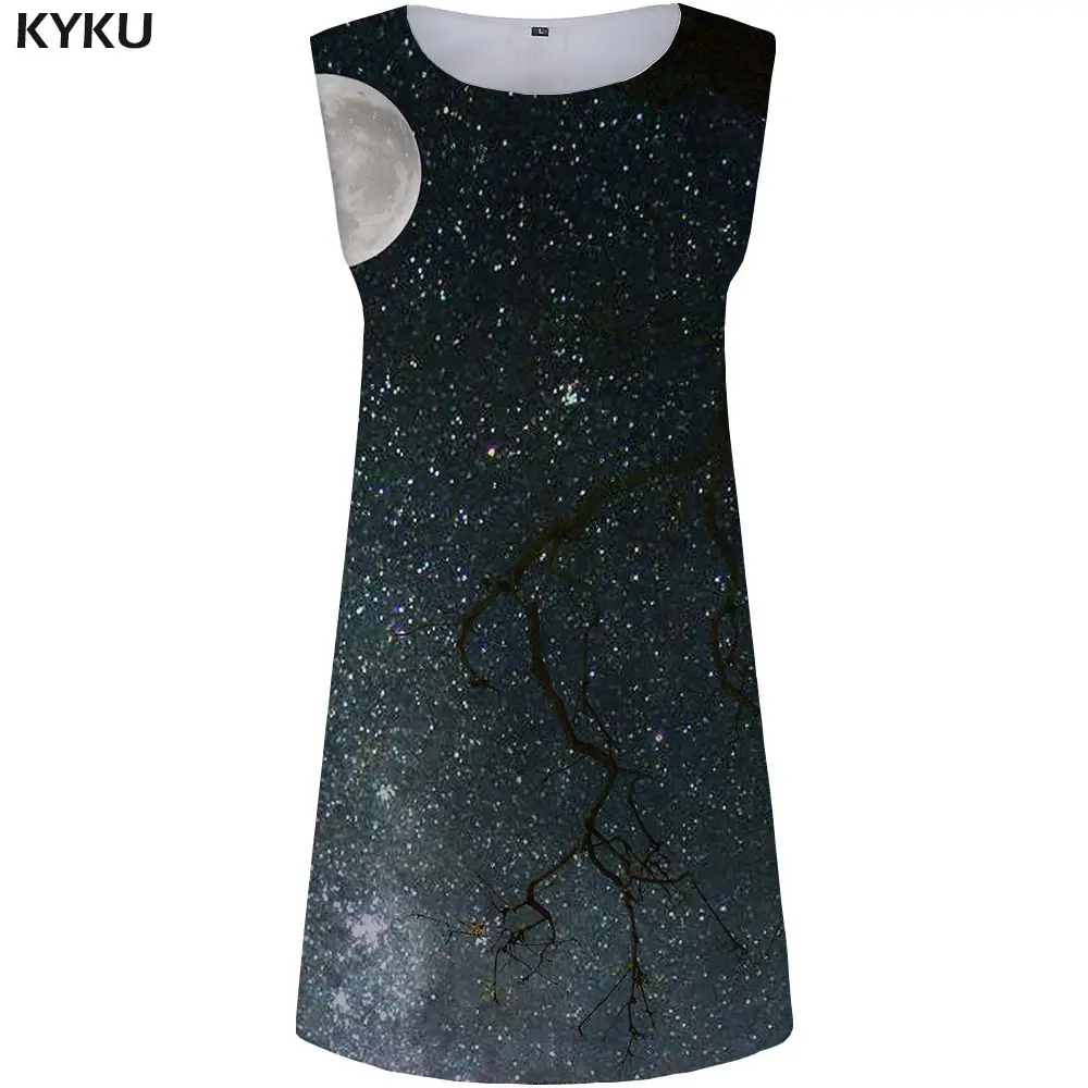 Ladies Dress 08 KYKU платье с Эйфелевой башней, женское городское ретро платье, французское платье с 3d принтом, сарафан, сексуальная женская одежда, повседневные женские платья, Новинка - Цвет: Ladies Dress 08
