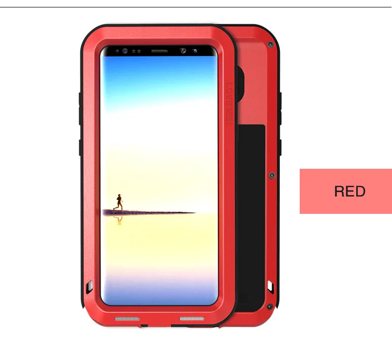 Чехол LOVE MEI в водостойкий металлический чехол для SAMSUNG Galaxy S10 S8 S9 плюс S6 S7 Edge Note 10 9 8 A3 A5(6) A6 A8 A8S S10E A70