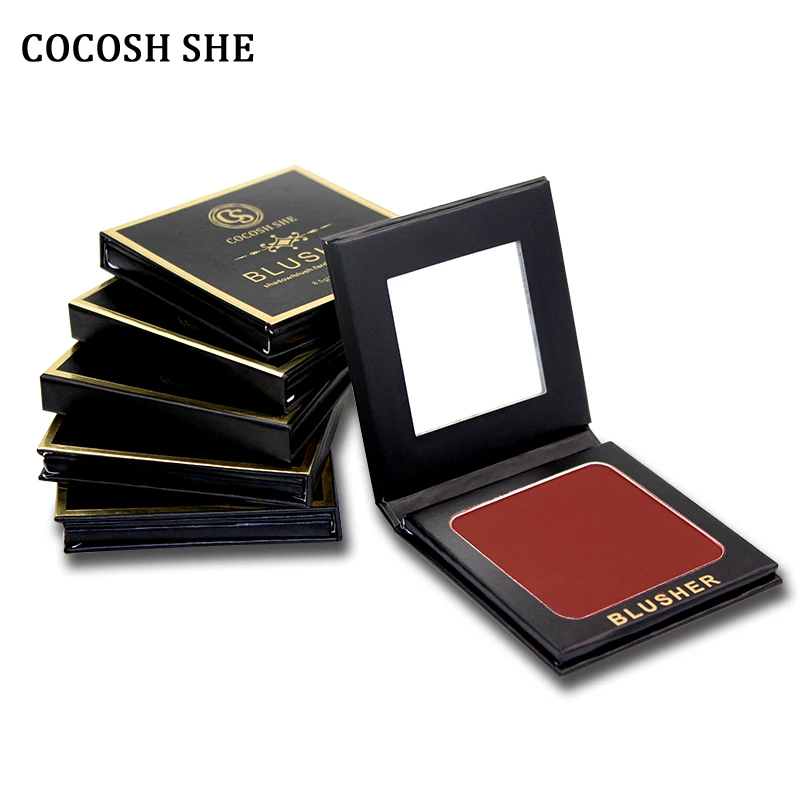 Румяна для макияжа COCOSH SHE косметические натуральные румяна пудра палитра