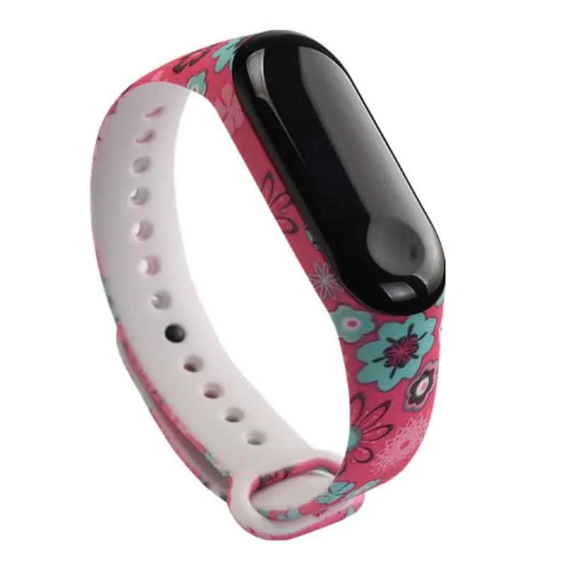 Цветной браслет Correa mi Band 3 4 для Xiao mi band mi 3 Pulseira Band, умный фитнес-трекер mi Store, спортивный ремешок для часов - Цвет: J