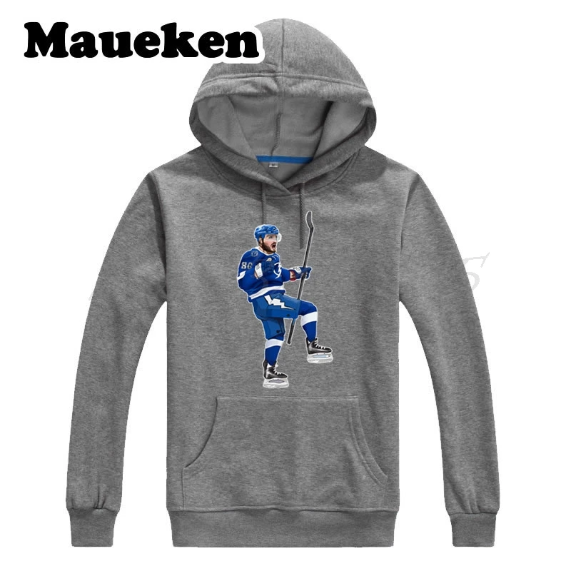 Мужские толстовки с капюшоном Nikita KUCHEROV 86 из России Tampa Bay толстые для фанатов