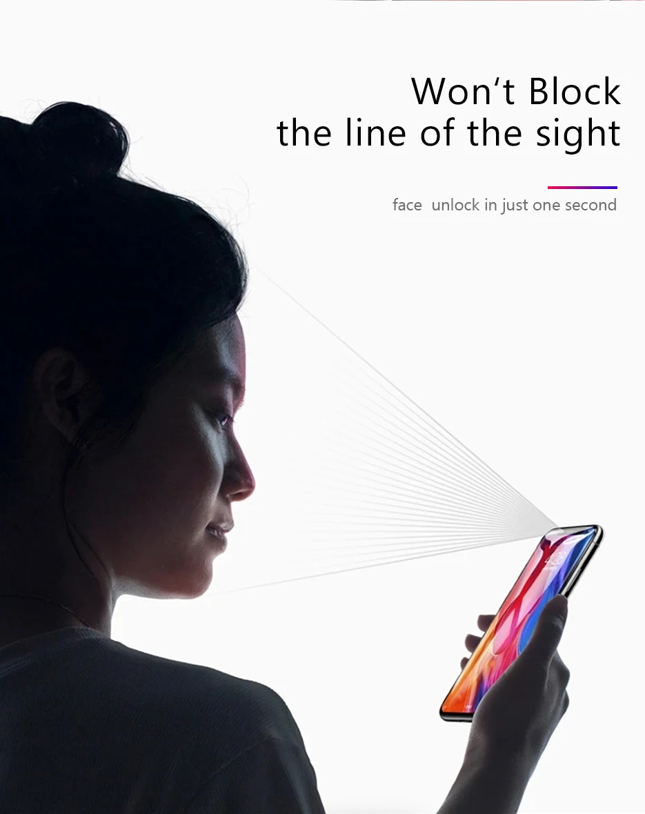 Защитное стекло для экрана CHYI с изогнутым стеклом для Xiaomi Mi 8 с полным клеем, лучшее олеофобное покрытие для Xiaomi Mi