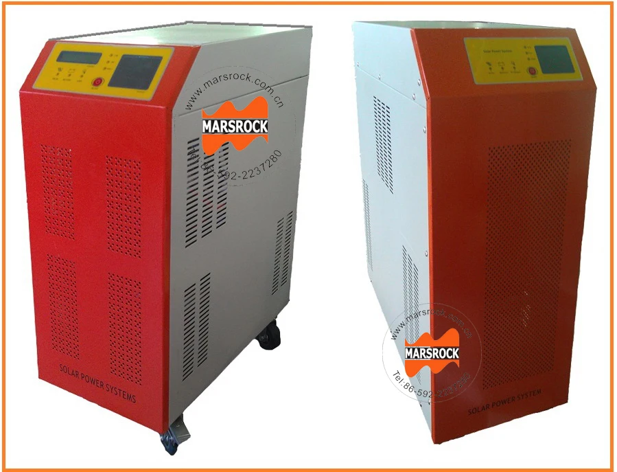 5000W 96V 60A решетки солнечный инвертор и контроллер заряда простой светодиодный