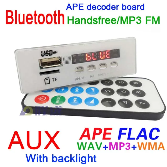 Dc 5 12 в Bluetooth Вызов цифровой светодиодный MP3/WMA/WAV/APE аудио плеер декодер плата