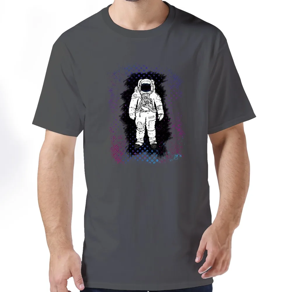 Funny regular t shirts geek Astro Dude shirt for men's Free Shipping | Мужская одежда