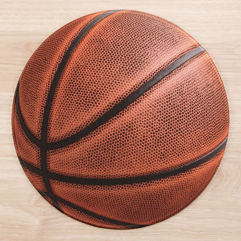 4mm Waterproof Basketball Basket Circle Round Lockrand Gaming Working Personalized Mouse Mice Pad Mat 22 25 30cm | Компьютеры и офис