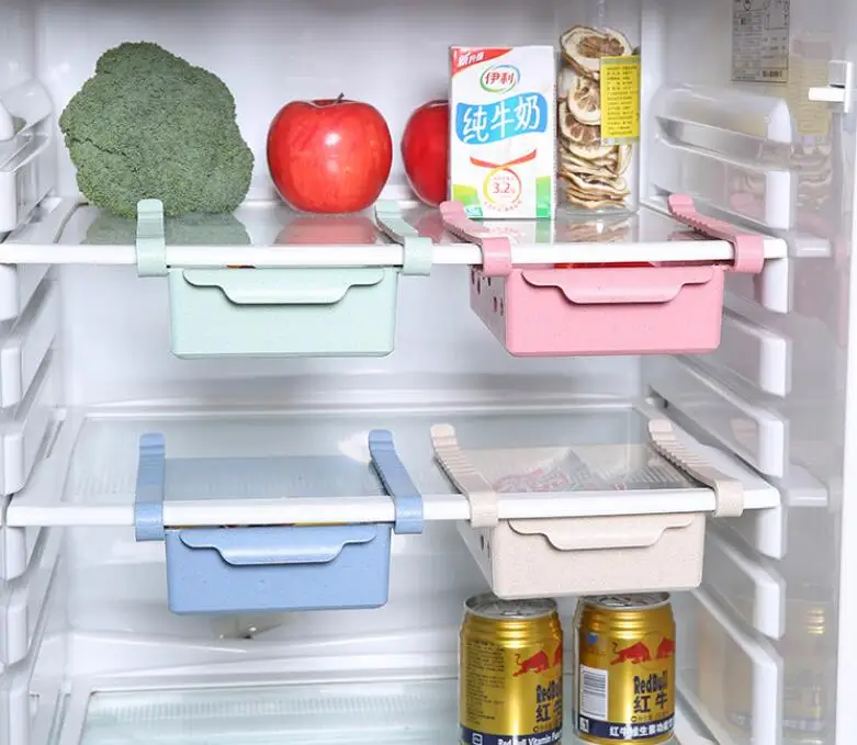 Креативная коробка для хранения холодильника полка свежих слоев ящик
