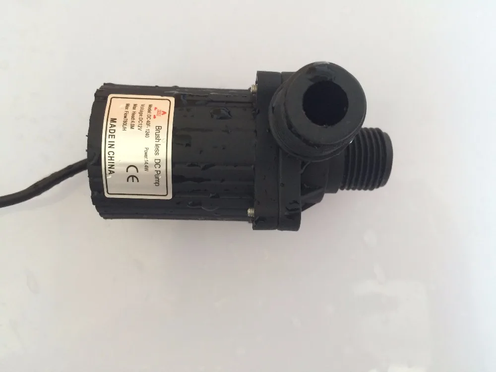 Новый микро насос 12 В с разъемом постоянного тока DC40F 1240 780LPH 4 м бесщеточный