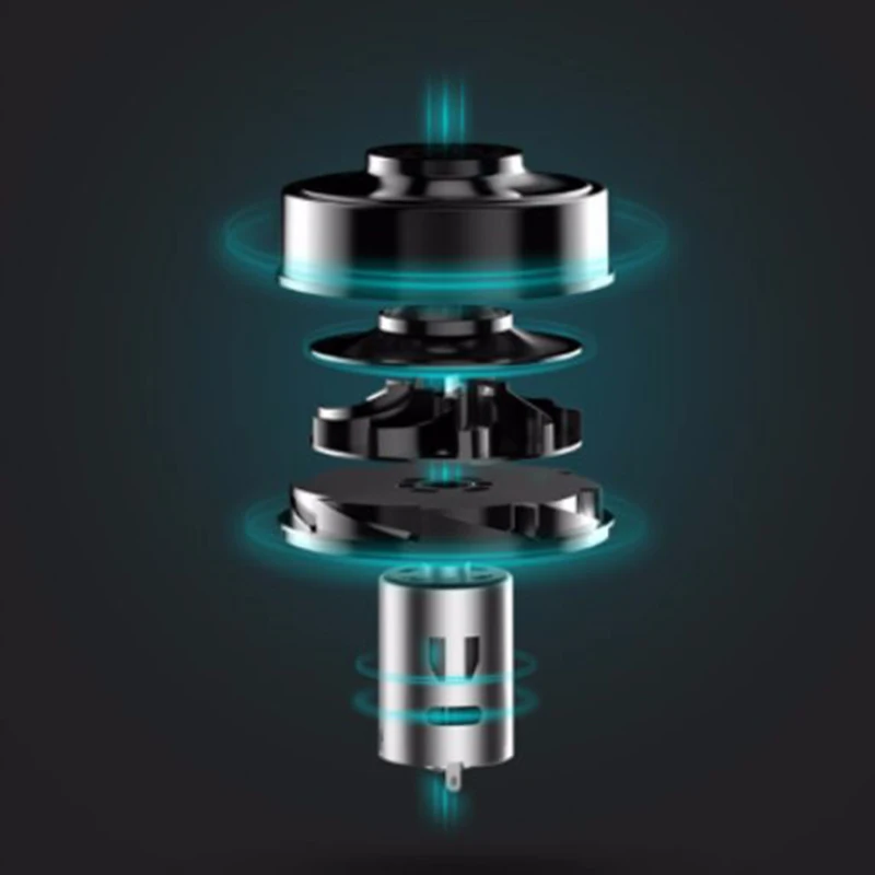 Автомобильный пылесос высокая мощность Dc 12V 6500Pa более сильный всасывающий