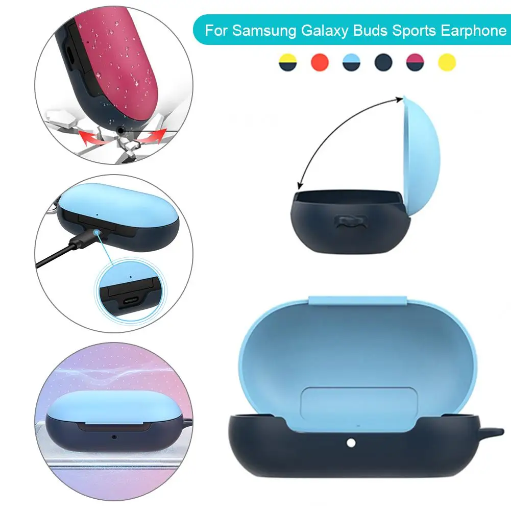 Защитный чехол с крюком для samsung Galaxy Buds Bluetooth спортивные наушники портативные
