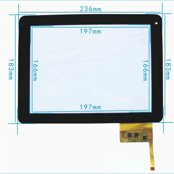 

Witblue New 9.7" Touch Screen Touch Panel For Crown Blossom b900 Tablet Replacement Digitizer Glass Sensor Parts